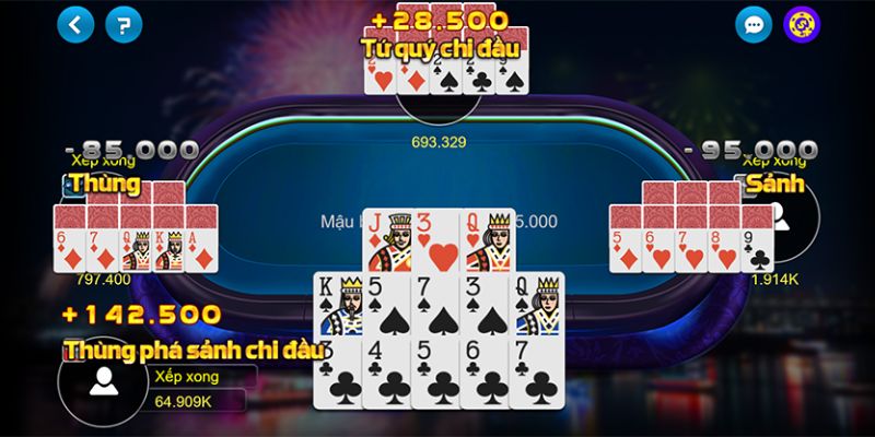 Mách người dùng tổng hợp các bí kíp của người trước chơi Game Mậu Binh